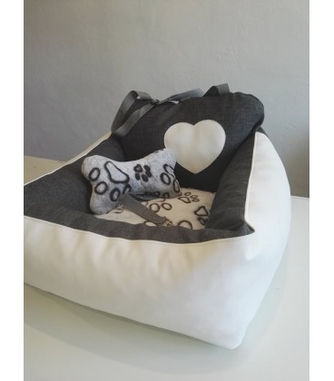 Autosedačka pro psa – OrthoTravel PawCest (ortopedický autopelíšek Suny Suny)