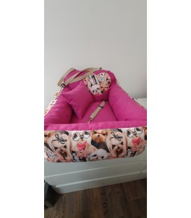 Autosedačka pro psa  OrthoTravel DogSeznam  (ortopedický autopelíšek Suny Suny)