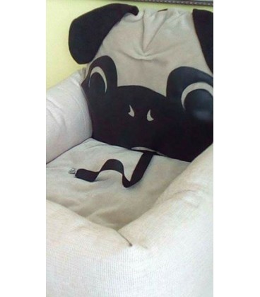 Autosedačka pro psa - Mopsík ComfortDrive