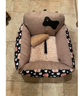 Autosedačka pro psa –OrthoTravel AutoPes (ortopedický autopelíšek Suny Suny)