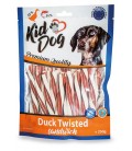 KIDDOG kachní sendvič s treskou kroucený 250 g