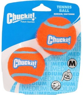 Míčky tenisové Medium 6,5 cm - 2 na kartě